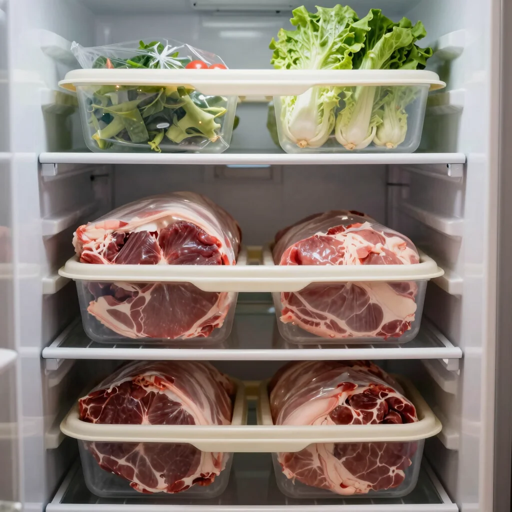 A Safer Routine for Storing Meat